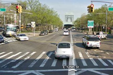 Google Street View of 125th Street and 2nd Avenue